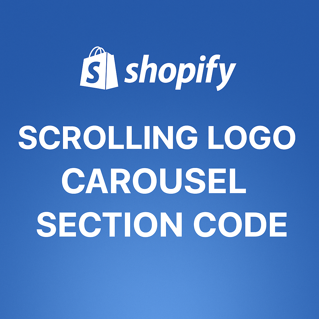 Scrolling logo