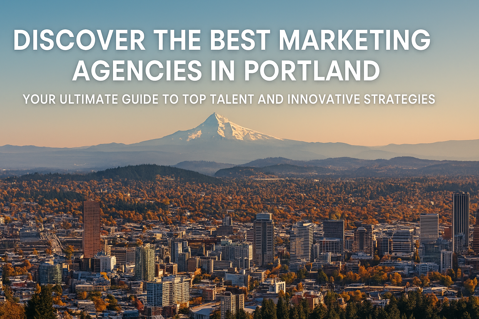Discover the Best Marketing Agencies in Portland: Your Ultimate Guide to Top Talent and Innovative Strategies